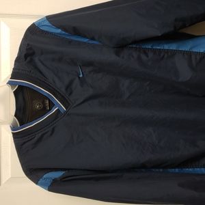 Nike Mens Pullover Athletic Long Sleeve Shirt/Jacket. Size Large. V Neck.